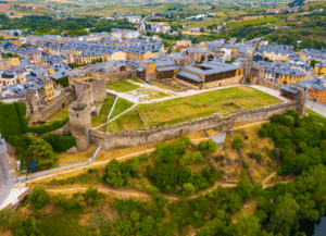 castillo y casco antiguo de ponferrada