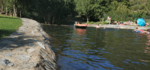 Playa fluvial san facundo