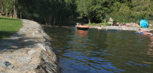Playa fluvial san facundo