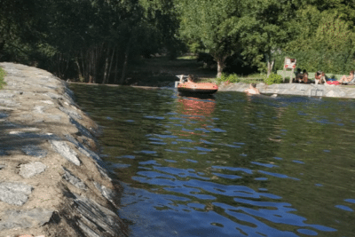 Playa fluvial san facundo