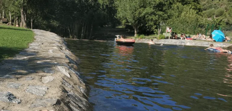 Playa fluvial san facundo