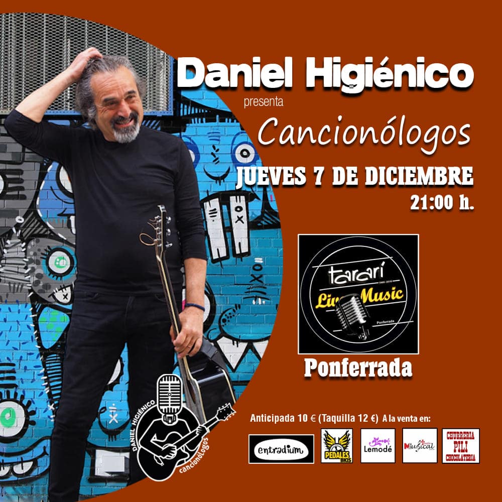 Cancionólogos de Daniel Higiénico cartel