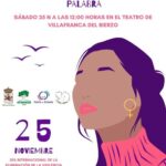 Día Internacional contra la violencia de género en Villafranca del Bierzo cartel