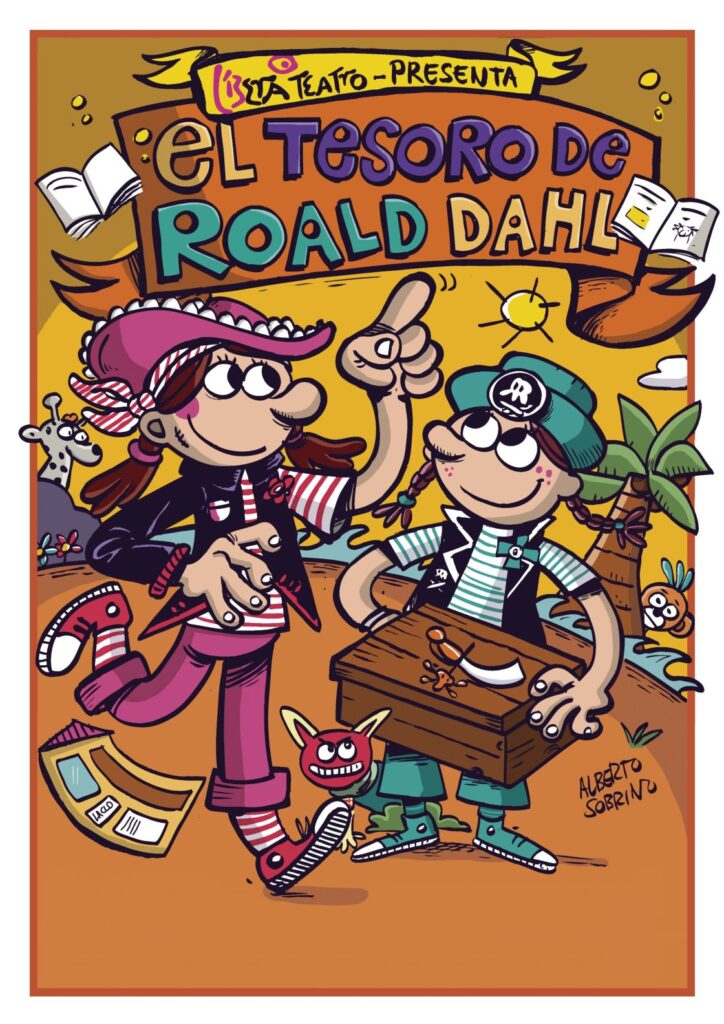 El tesoro de Roald Dahl cartel