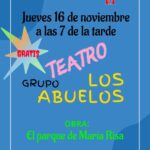 En el Parque de María Risa cartel