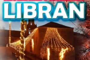 Encendido de luces navideñas de Librán cartel