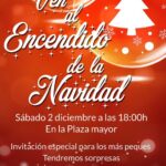 Encendido de luces navideñas en Villafranca del Bierzo cartel