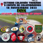 Festival de escuelas de rugby cartel