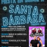 Festividad de Santa Bárbara en Toreno