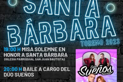 Festividad de Santa Bárbara en Toreno