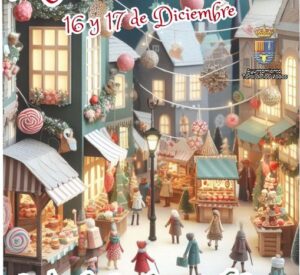 Mercadillo navideño en Toral de los Vados cartel