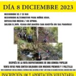 V Ruta solidaria a beneficio de Cruz Roja de Bembibre cartel