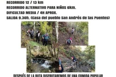 V Ruta solidaria a beneficio de Cruz Roja de Bembibre cartel