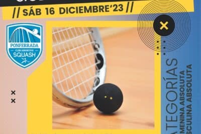 VIII Open Nacional de Squash cartel