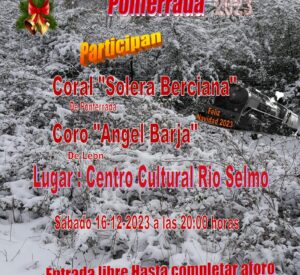 XVII Festival de Navidad de solera berciana cartel