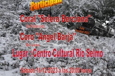 XVII Festival de Navidad de solera berciana cartel