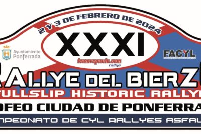 XXXI Rally del Bierzo Trofeo Ciudad de Ponferrada cartel