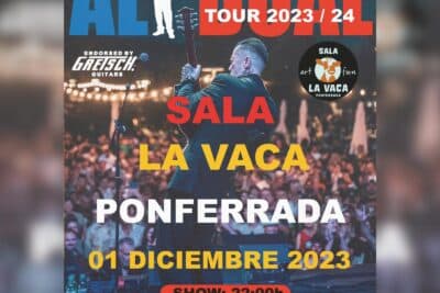 concierto de Al Dual en Ponferrada cartel