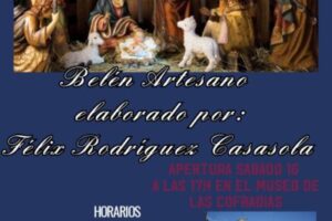 Belén Artesano en el Museo de las Cofradías cartel
