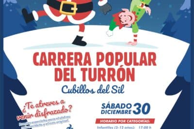 Carrera Popular del Turrón cartel