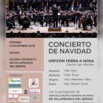 Concierto de Navidad en Villafranca del Bierzo cartel
