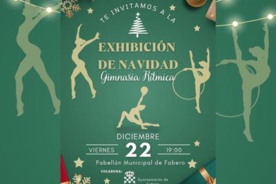 Exhibición de Navidad de Gimnasia Rítmica en Fabero