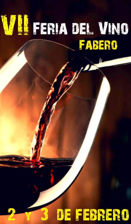 VII Feria del Vino de Fabero cartel