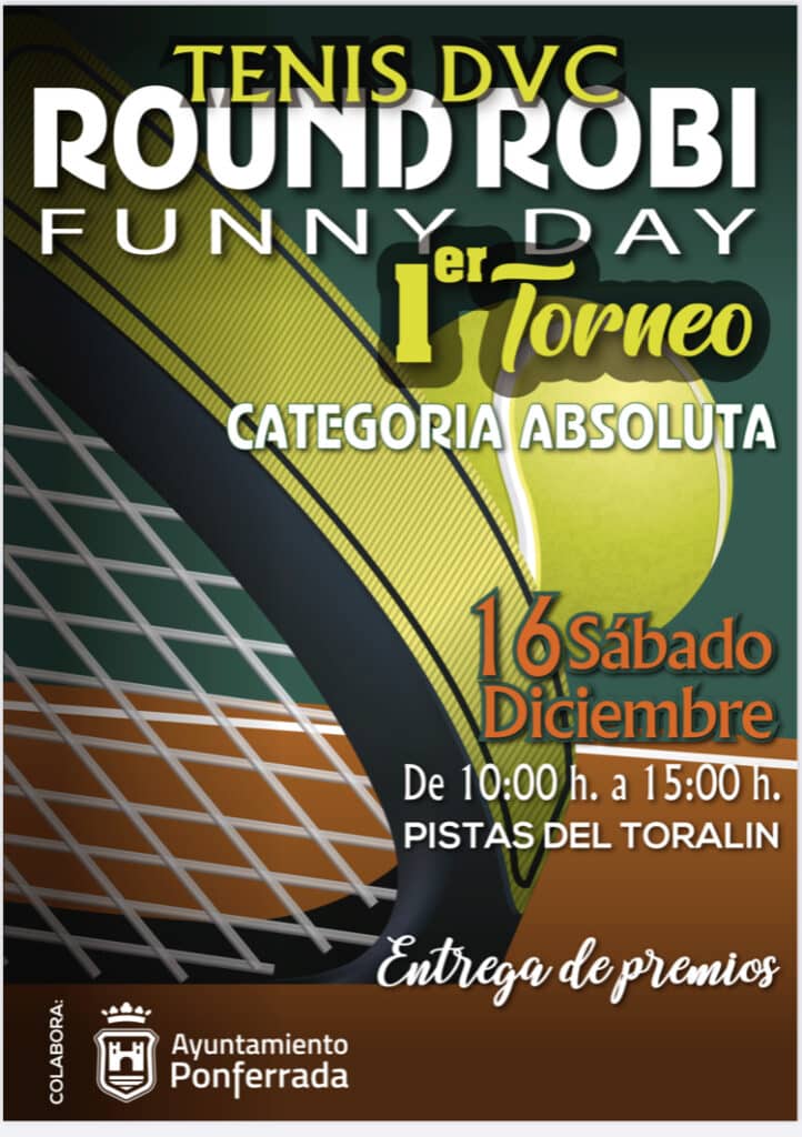 I Torneo de Tenis DVC Funny Day cartel