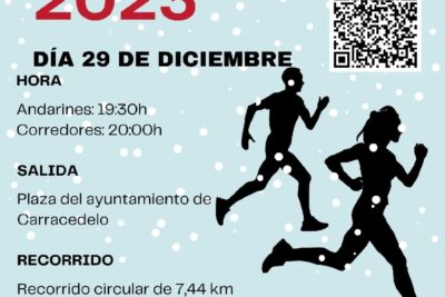 San Silvestre en Carracedelo cartel