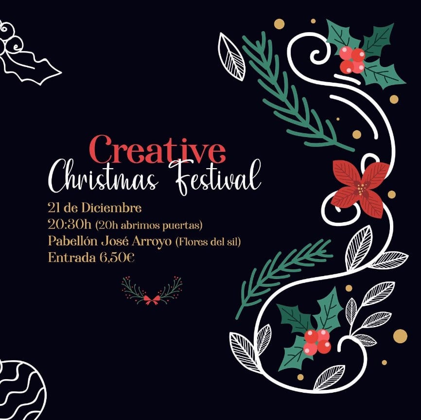 VIII Creative Christmas Festival cartel
