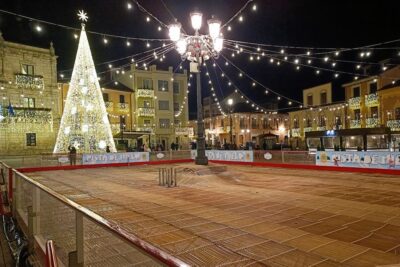 pista de hielo en ponferrada navidad