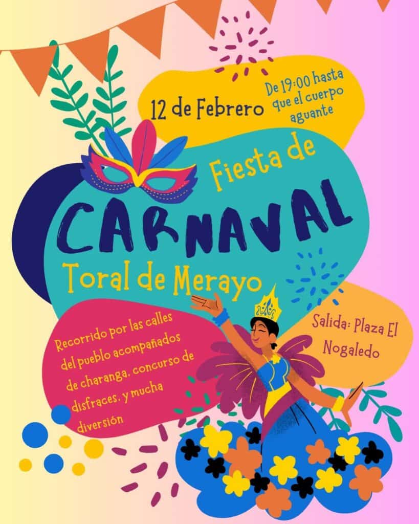 Carnaval en Toral de Merayo 2024 cartel