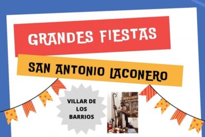 Grandes Fiestas de San Antonio Laconero en Villar de los Barrios portada