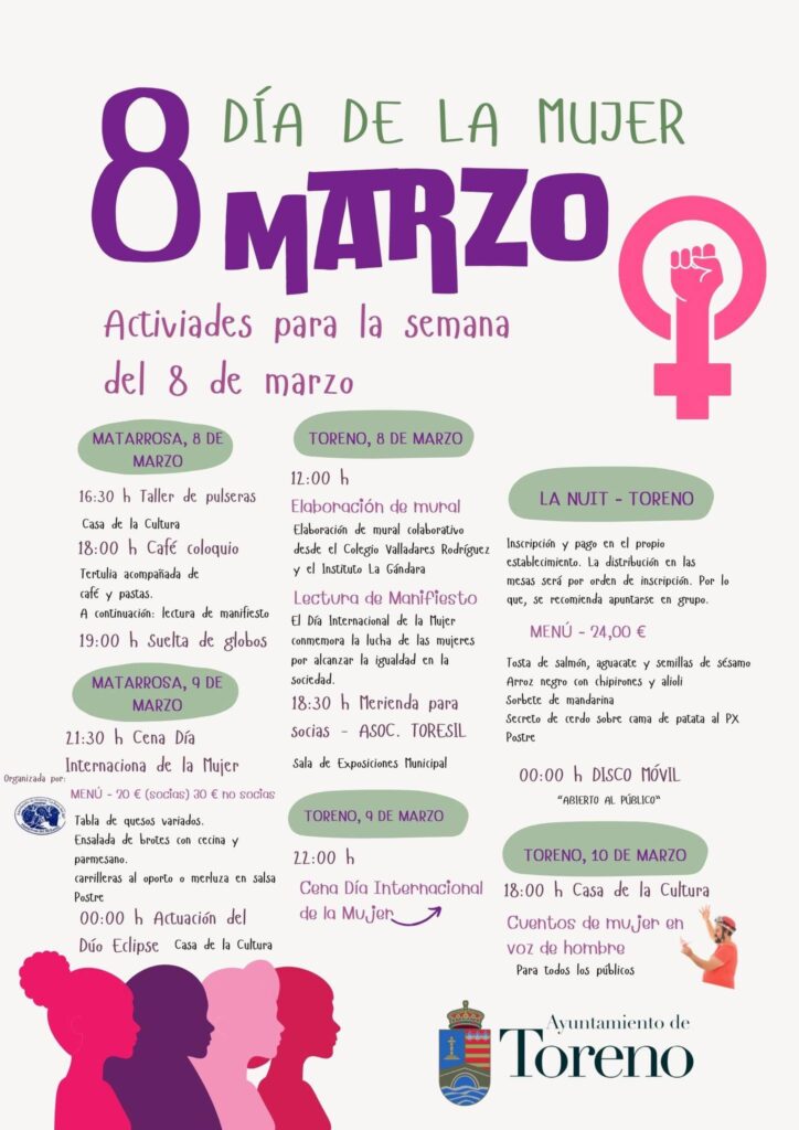 Actividades en conmemoración del Día Internacional de la Mujer en Toreno