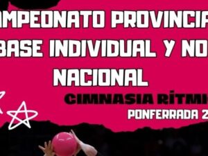 Campeonato Provincial de Gimnasia Rítmica en Ponferrada