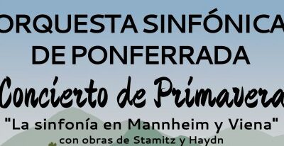 Concierto de Primavera de la Orquesta Sinfónica de Ponferrada en el Teatro Bergidum portada