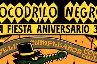 Fiesta de 34 aniversario del Cocodrilo Negro en Ponferrada portada