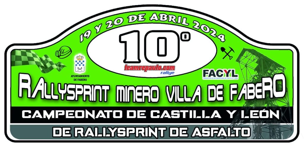X Rallysprint Minero Villa de Fabero 2024 portada