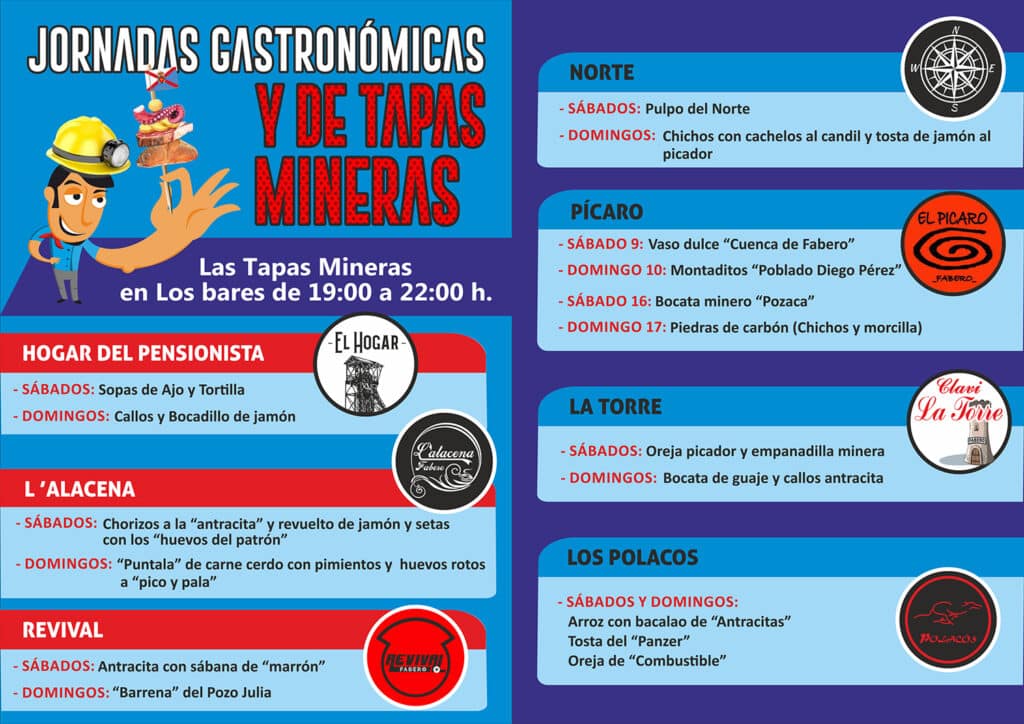 Jornadas Gastronómicas y Tapas Mineras Cuenca de Fabero 2024 2