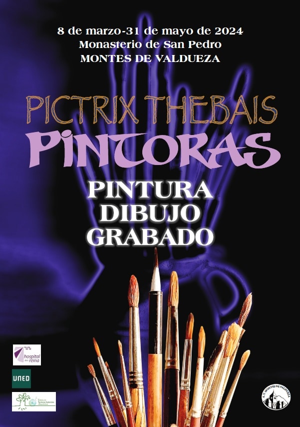 Pictrix Thebai - Exposición de siete pintoras bercianas cartel