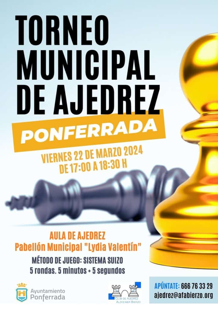 Torneo Municipal de Ajedrez Ponferrada