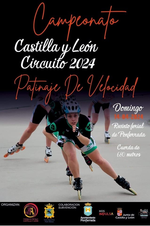 Campeonato Castilla y León de patinaje de velocidad en Ponferrada