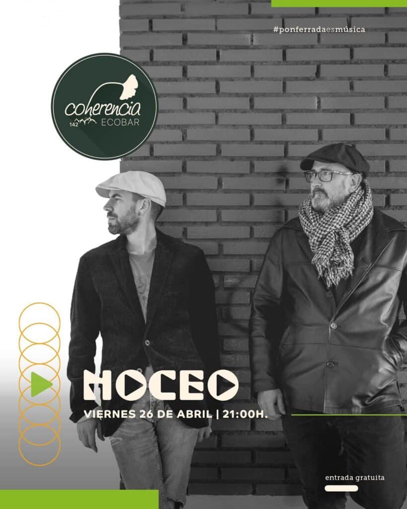 Concierto de Noceo en Coherencia Ecobar cartel