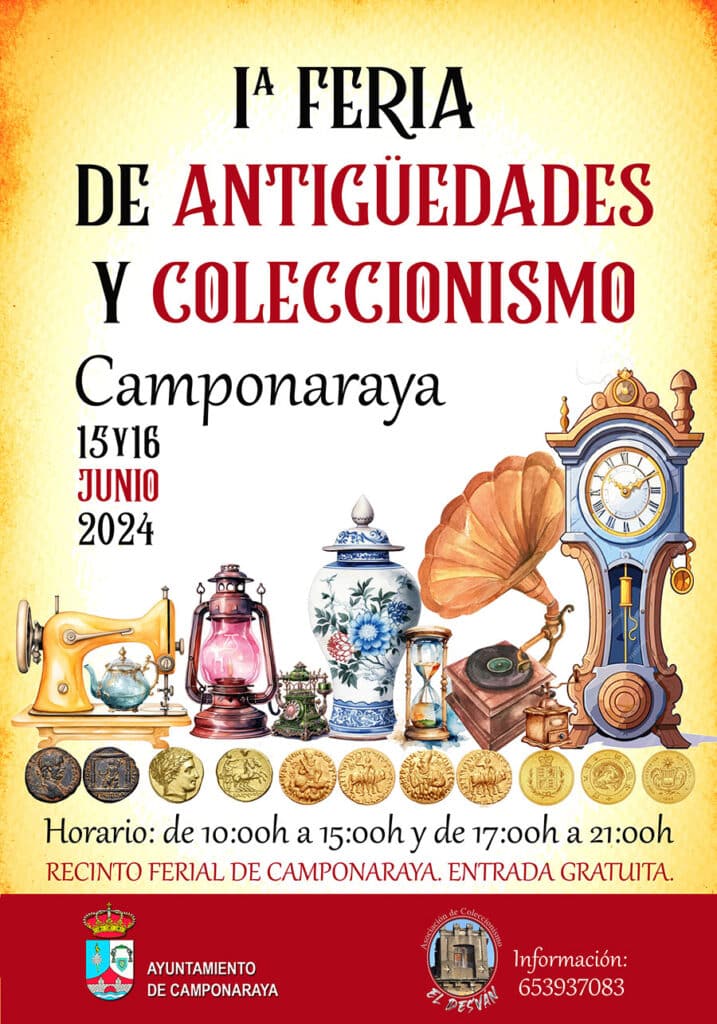 Feria de Antigüedades y Coleccionismo en Camponaraya