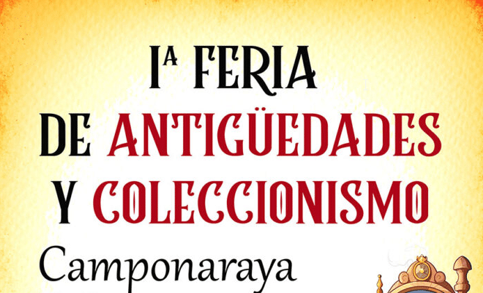 Feria de Antigüedades y Coleccionismo en Camponaraya portada