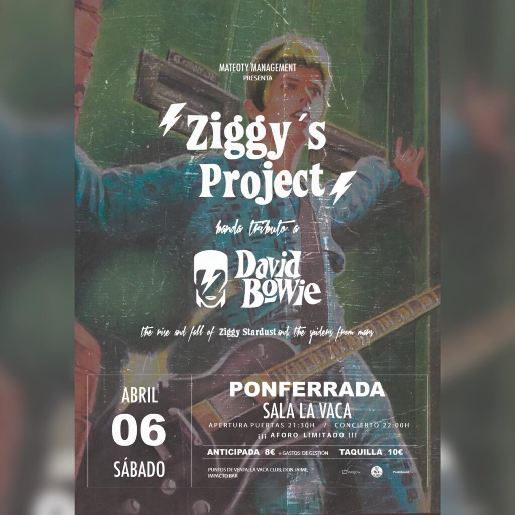 Ziggy´s Project banda tributo a David Bowie en Ponferrada