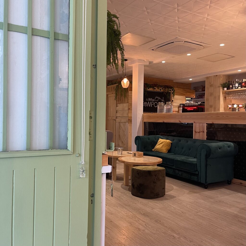 interior bar de compostilla