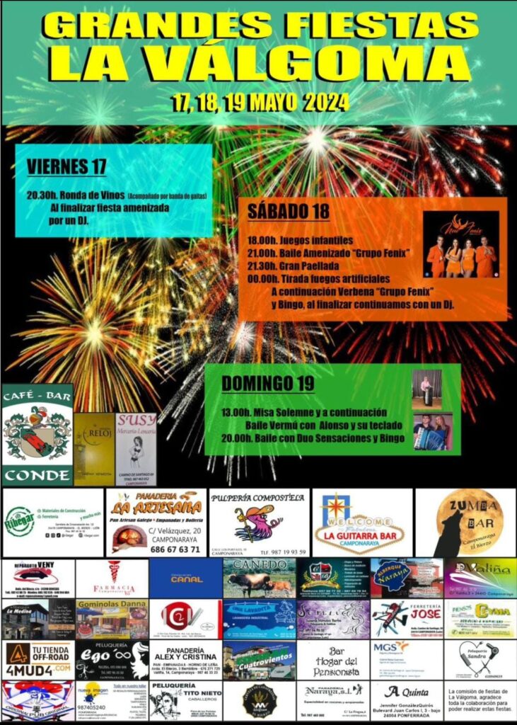 Fiestas en La Válgoma 2024 cartel