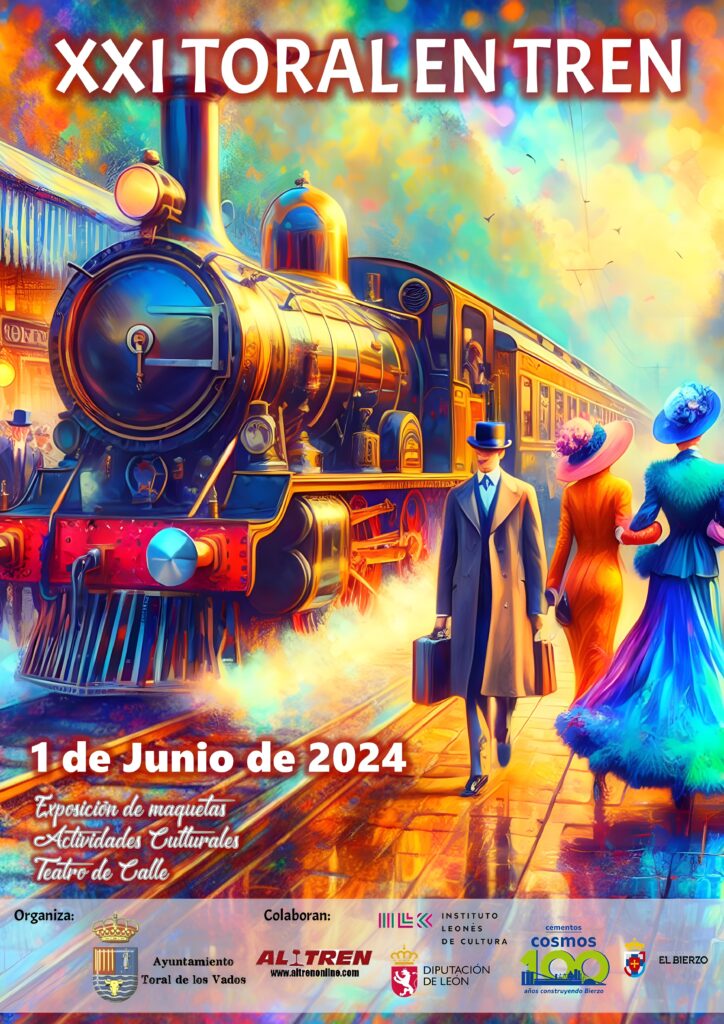 Toral en Tren 2024 cartel
