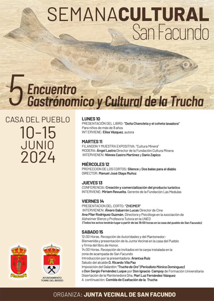 5 encuentro gastronomico y cultural de la trucha en San Facundo